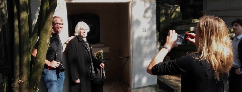 André Chabot fait visiter sa chapelle