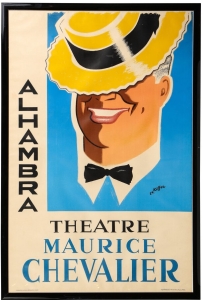 Affiche Maurice Chevalier