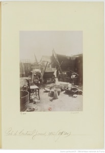 Zoniers, porte de Montreuil 1913