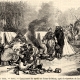 Les défenseurs de Paris - Spahis au Cours-la-Reine en février 1871
