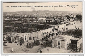 La porte d'Avron