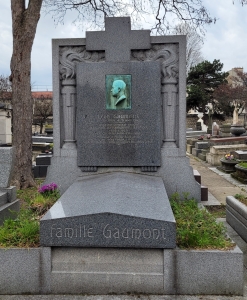 Tombe de Léon Gaumont au cimetière de Belleville