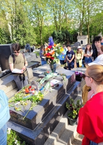 Tombe d’Édith Piaf au Père Lachaise