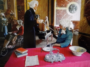 L'assassinat de Saint-Fargeau - mannequins au château de Saint-Fargeau dans l'Yonne