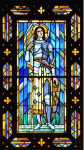 Vitrail de l'église Saint-Jean-Bosco