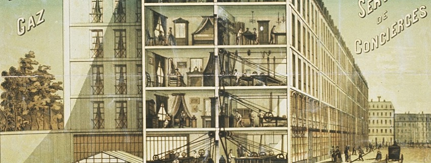 Extrait d'affiche rue des Immeubles Industriels, Paris 11e